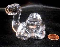 Crystal Camel Figurine Germany 1991 Butcher - Etsy