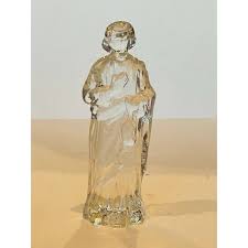 Jesus Christ Figurine Glass Statue Sculpture Water Wine ...