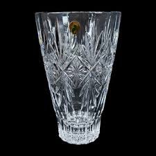 Waterford Lead Crystal Glass Normandy Vase 10 inches ...