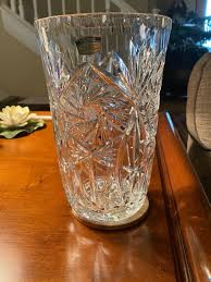 POLONIA Lead Crystal Vase - 9" | eBay