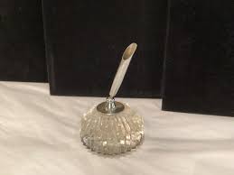 RARE AUTHENTIC SIGNED WATERFORD CRYSTAL PEN HOLDER MUST SEE ...