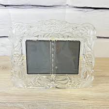 Mikasa Lead Crystal Double Picture Frame 11" x 9 1/2" for 3 ...