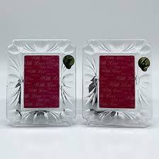 Waterford Crystal 'somerset' Photo Frame, Marked