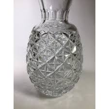 2000's Waterford Crystal Hospitality Pineapple Vase | Chairish