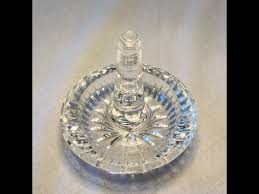 Irish Cut Crystal Ring Holder | eBay