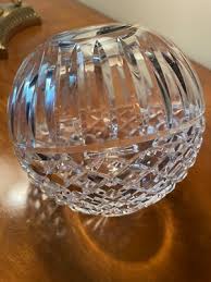 WATERFORD MAEVE 6" ROSE BOWL Round VASE ~ Beautifully Cut ...