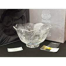 Waterford Crystal Aran Isles Bowl, 1996 Romance of Ireland Collection With Box | Chairish