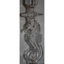 Waterford Crystal Seahorse Candlestick