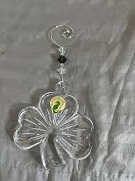Waterford Crystal Shamrock ornament | eBay