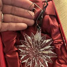 Waterford Crystal 2012 ANNUAL SNOWSTAR SNOW STAR Ornament - NEW IN BOX! | eBay