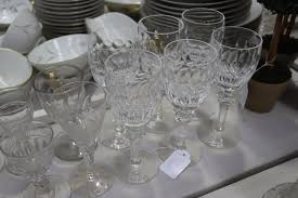 Sold at Auction: Good selection of antique later glasses, to ...