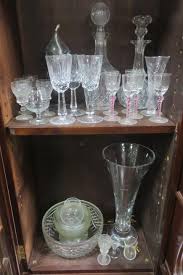 A JOHN ROCHA WATERFORD CUT GLASS TRUMPET SHAPED VASE ...