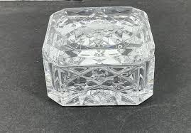 EXCELLENT* Waterford Society Crystal 2000 TRINKET BOX 2 1/2 ...