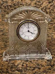 Vintage Waterford crystal 20 year service award clock 090623 ...