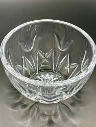 Waterford Crystal Thank You Vanity Bowl Dish Tulips Item ...