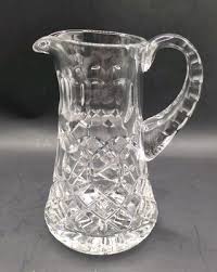 American Brilliant Period Cut Crystal Glass Pitcher 6 ...