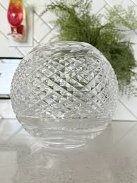 WATERFORD GLANDORE Cut Lead Crystal 6" Rose Bowl | eBay