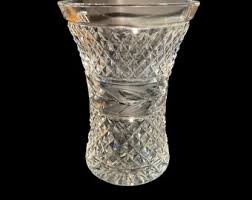 Waterford Crystal Vase, 6” Glandore Pattern, Handcut From ...