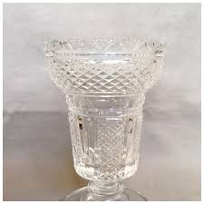 Waterford Master Cutter Hibernia Vase Footed 8 1/2". For ...