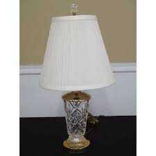 1990s Traditional Waterford Crystal Table Lamp With Shade ...
