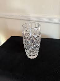Vintage Essex by Crystal Clear Starburst Vase | Chairish
