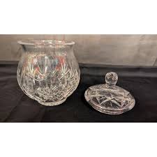 1970s Cut Crystal Candy Dish | Chairish