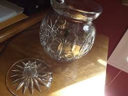 NEW! Waterford Lismore Round Crystal Biscuit Barrel Cookie Jar -Ireland-orig box | eBay UK