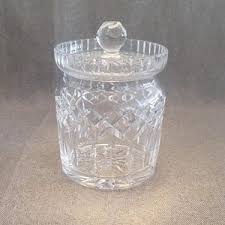 Waterford Biscuit Jar Lismore Pattern - Etsy