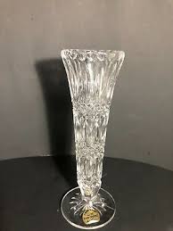 Vintage Lead Crystal Vase Hand Made by Leonard Made in Italy ...