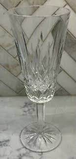 SIX Signed Waterford Lismore Crystal Fluted Champagne Goblets 7 1/4" | eBay