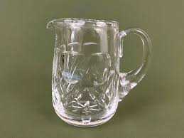 RARE Edinburgh Crystal Scotland Signed Cut Crystal Creamer 4 ...