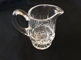 Waterford Crystal LISMORE Footed Creamer Pitcher 4 3/8" High ...
