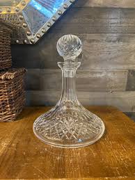 Waterford Lismore Crystal Decanter - Bar Decanter - Elegant Decanter - Liquor Decanter - Bar Cart Styling - Classy Home - Classic Barware - Etsy Ireland