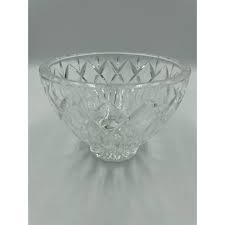 1980s Waterford Crystal “Welcome” Bowl in Original Box ...