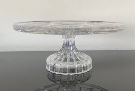Waterford Crystal 11" Brookside Cake Plate Stand - MADE IN GERMANY | eBay
