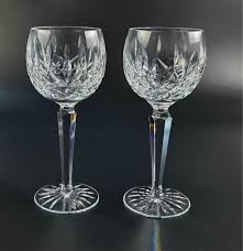 Vintage - Hock Wine Lismore by Waterford Crystal - Set of 2 ...