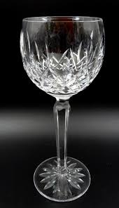 VINTAGE SIGNED WATERFORD CRYSTAL LISMORE PATTERN 7-1/2" HOCK ...