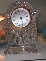1980s Desk Waterford Crystal Exquisite 'watch Tower' Design ...