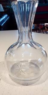 ABP Cut Crystal Glass Decanter Guggler Cut and Etched ...