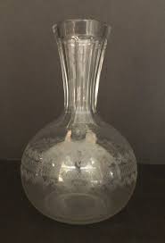 Fostoria, Large Cloverleaf Pattern, Large Water Crafe ...