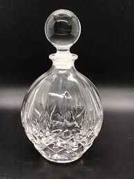Royal Crystal Rock RCR Perfume Bottle Cut Prism Round Italy Italia 5” | eBay