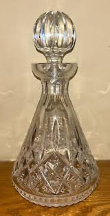 Waterford Lismore Roly Poly Crystal Decanter with Stopper ...