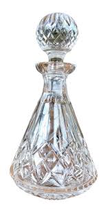 1980s Waterford Lismore Pattern Crystal Decanter With ...