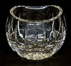 WATERFORD Giftware LEAD CRYSTAL Cut Glass OVAL ...