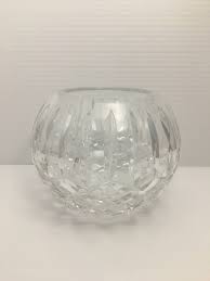 Antique Crystal Cut Glass Rose Bowl | eBay
