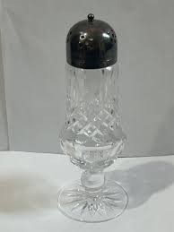WATERFORD 8” LISMORE SALT SHAKER CRYSTAL GLASS 8” TALL ...