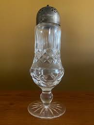 Waterford Crystal Muffineer Sugar Shaker With Silver Plated ...