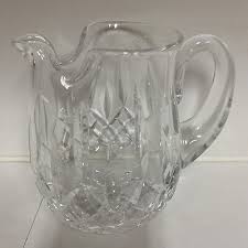 WATERFORD LISMORE CRYSTAL-PITCHER ICE LIP ...