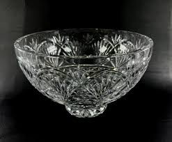 Waterford Crystal W Collection Footed Centerpiece Bowl 9.75 ...