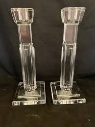 Stunning Waterford Metropolitan Candlesticks, Vintage 10 ...